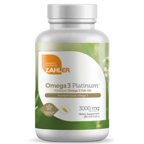 Omega 3 Platinum 180sg by Zahler