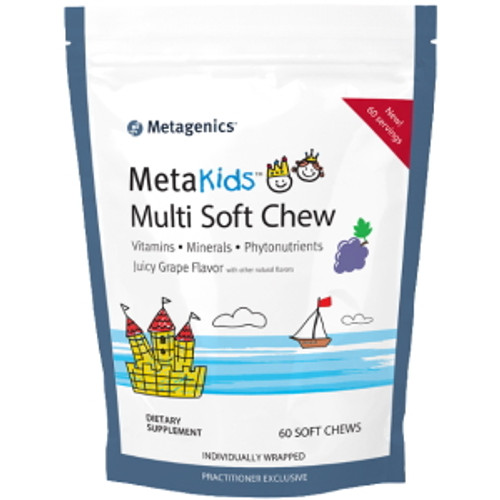 MetaKids Multi Soft Chew Grape 60chews by Metagenics