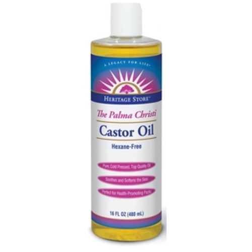 Castor Oil 16oz by Heritage/Nutraceutical Corp