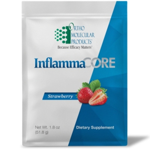 InflammaCORE Strawberry Pouches 14 CT by Ortho Molecular Products