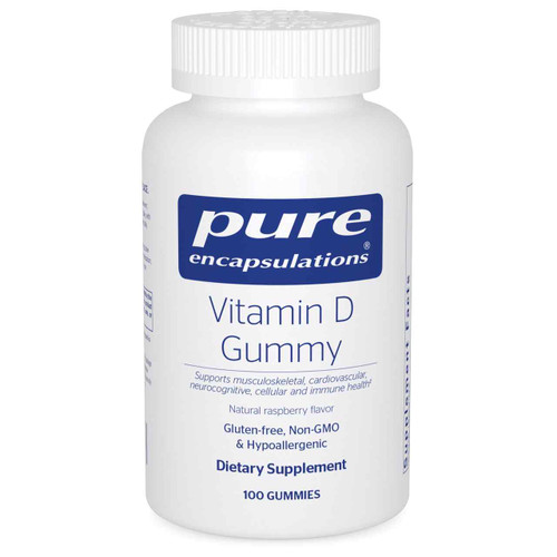 Vitamin D Gummy 100ct Pure Encapsulations