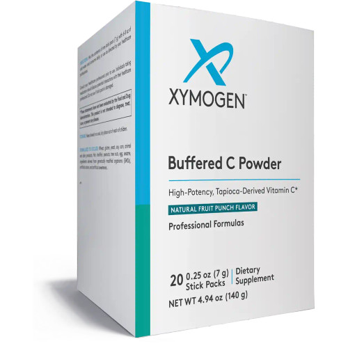 Buffered C Powder Fruit Punch 20 serv by XYMOGEN