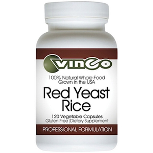Red Yeast Rice (Rx) - 120 vcaps / 600 mg by Vinco