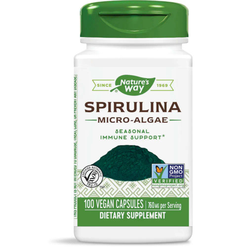 Spirulina - 100 caps / 380 mg by Nature's Way