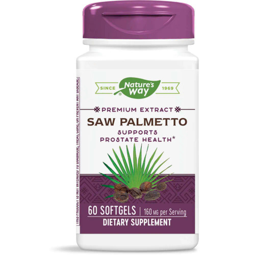 Saw Palmetto - 60 gels / 160 mg by Nature's Way