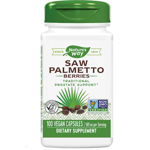 Saw Palmetto Berries - 100 caps / 585 mg by Nature's Way