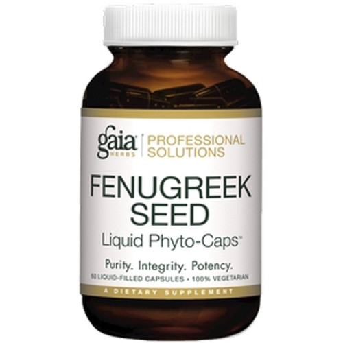 Fenugreek Seed 60c by Gaia Herbs-Professional Solutions