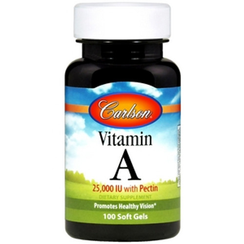 Vitamin A with Pectin 100c by Carlson Labs
