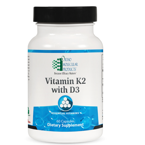 Ortho Molecular Products - Vitamin K2 with D3- 60ct