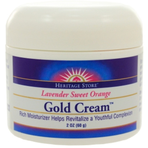 Gold Cream 2oz by Heritage/Nutraceutical Corp