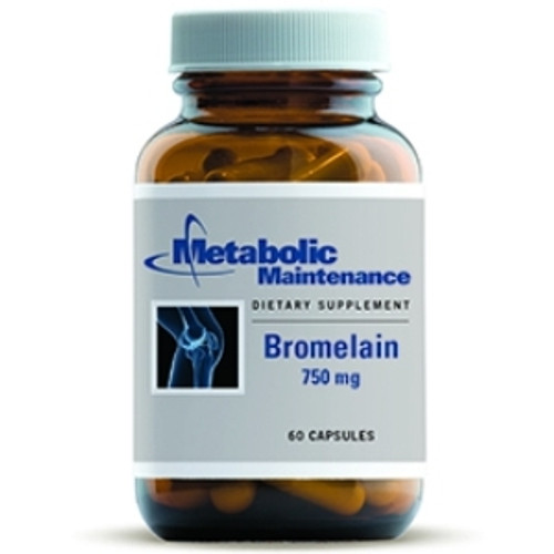 Bromelain 750mg 60c by Metabolic Maintenance