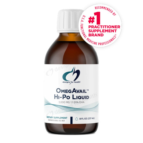 OmegAvail Hi-Po Liquid 8 fl oz - Designs for Health