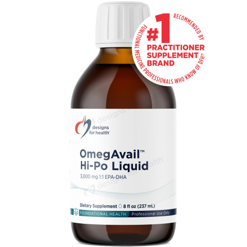 OmegAvail Hi-Po Liquid 8 fl oz - Designs for Health