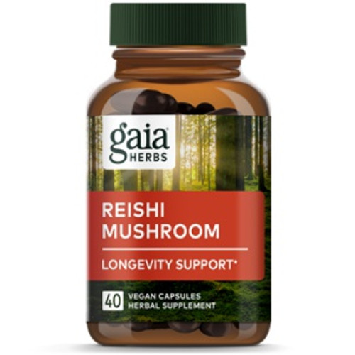 Reishi Mushroom 40c by Gaia Herbs