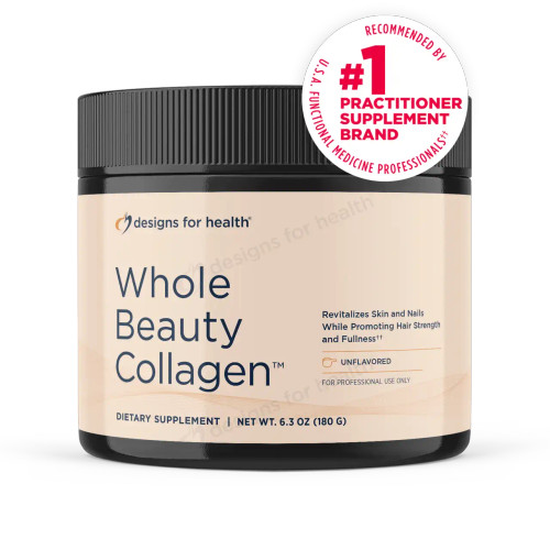 Whole Beauty Collagen 180 g powder by Designs for Health