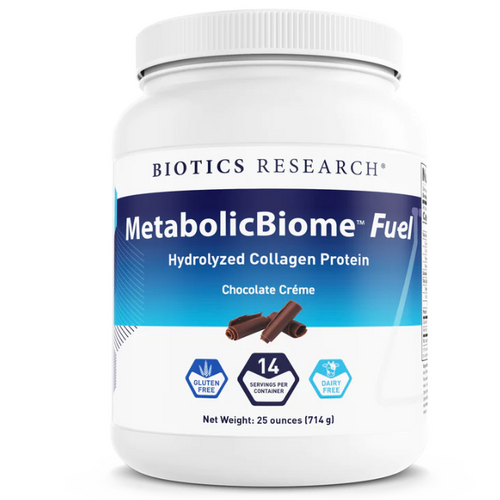 MetabolicBiome Fuel Collagen Protein Chocolate 14 svgs