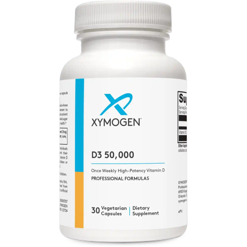 D3 50,000 by Xymogen – Weekly Vitamin D Repletion Support