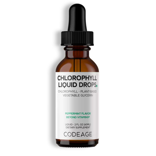 Chlorophyll Liquid Drops 60ml by Codeage