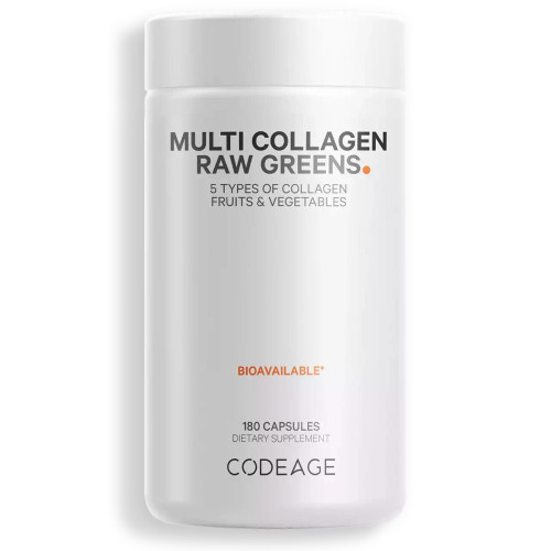 Multi Collagen Raw Greens 180c by Codeage