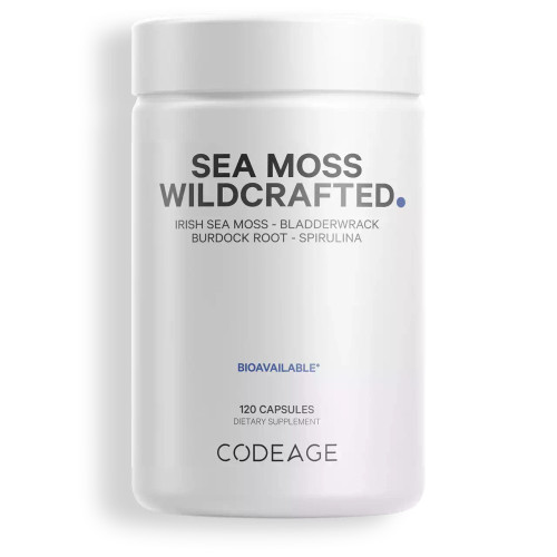 Sea Moss Wildcrafted 120c by Codeage
