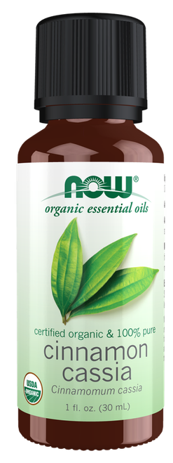 Organic Cinnamon Cassia Oil 1fl oz by NOW Foods