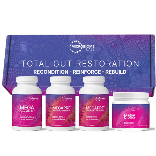 Total Gut Restoration Kit 3 by Microbiome Labs Total Gut Restoration Kit 3 by Microbiome Labs