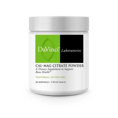 Cal-Mag Citrate Powder 164g by DaVinci Labs