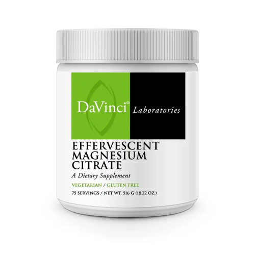 Effervescent Magnesium Citrate 516g by DaVinci Labs