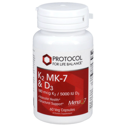 K2 MK-7 and D3 60c by Protocol for Life