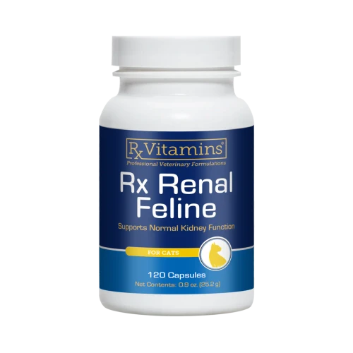 Rx Renal Feline 120c by Rx Vitamins for Pets