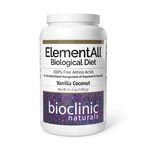 ElementAll Biological Diet Vanilla Coconut 1350g by Bioclinic Naturals