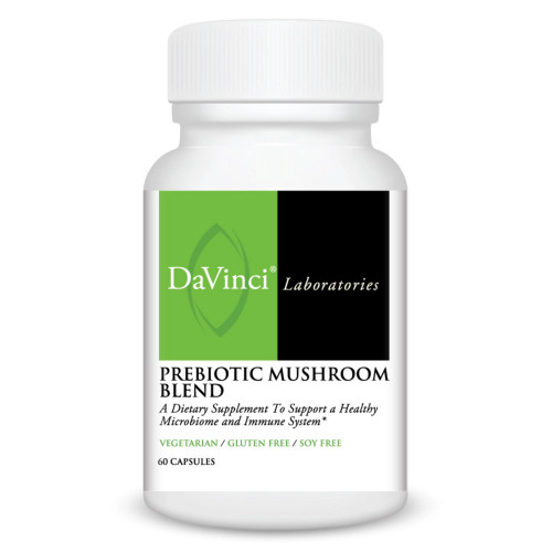 Prebiotic Mushroom Blend 60c by DaVinci Labs