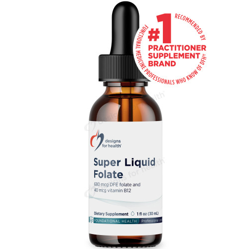 Super Liquid Folate 1fl oz by Designs for Health