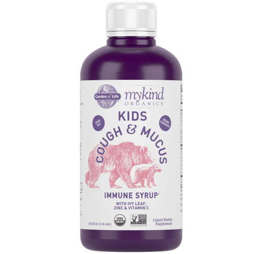 myKind Kids Cough & Mucus Immune 116ml by Garden of LIfe