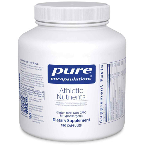 Athletic Nutrients by Pure Encapsulations – Training, Performance, and Recovery Support