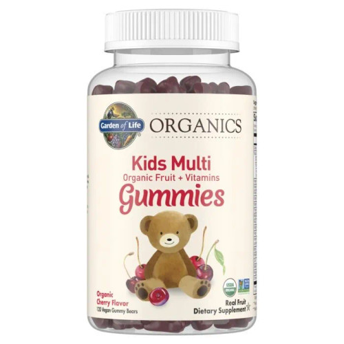 mykind Organics Kids Gummy Multi - Cherry 120gummies by garden of life