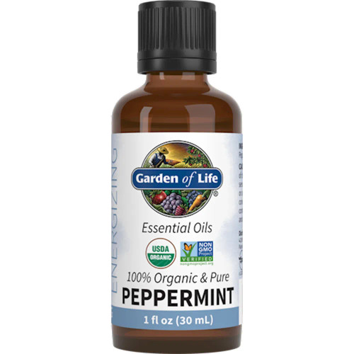 Peppermint Essential Oil Organic 1 ounce by garden of life