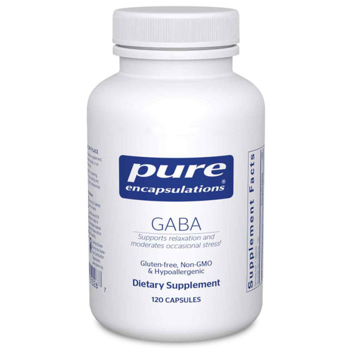 GABA by Pure Encapsulations – Relaxation And Occasional Stress Support