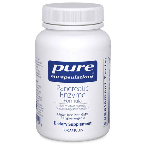 Pancreatic Enzyme Formula by Pure Encapsulations – The Digestion Of Fats, Proteins