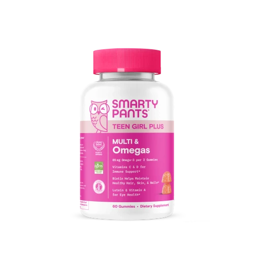 Teen Girl Plus Multi & Omegas 60ct by SmartyPants Vitamins