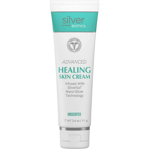 Silver Biotics Skin Cream Unscented 3.4oz by American BioTech Labs