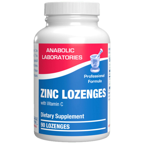 Zinc Lozenges Orange 90loz by Anabolic Laboratories