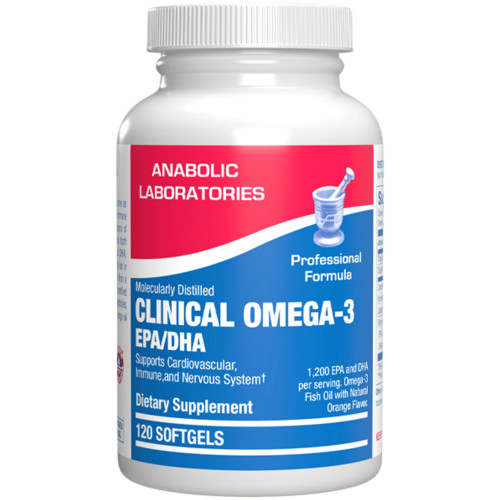 Clinical Omega-3 EPA/DHA 120sg by Anabolic Laboratories