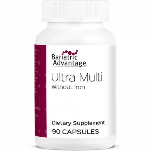 Ultra Multi Formula without Iron 90 capsules by Bariatric Advantage