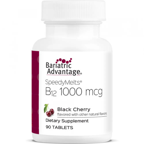 B12 Speedy Melts Black Cherry 90 tablets by Bariatric Advantage