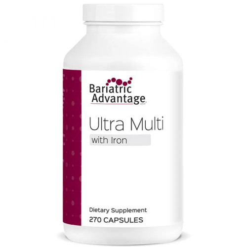 Ultra Multi Formula with Iron 270 capsules by Bariatric Advantage