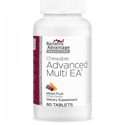 Advanced Multi EA Chewable Mixed Fruit 60 tablets by Bariatric Advantage