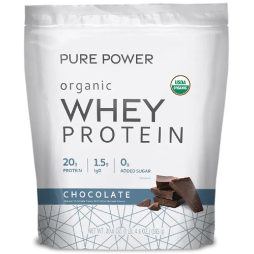 Organic Whey Protein - Chocolate 585 Grams by Dr. Mercola