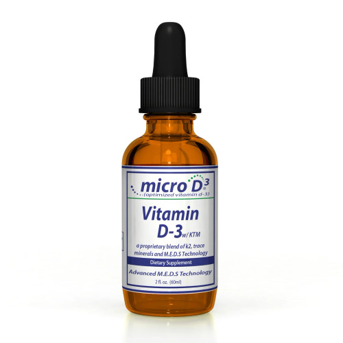 Micro D-3 w/ Vitamin K and Trace Minerals 2fl oz by Nutrasal