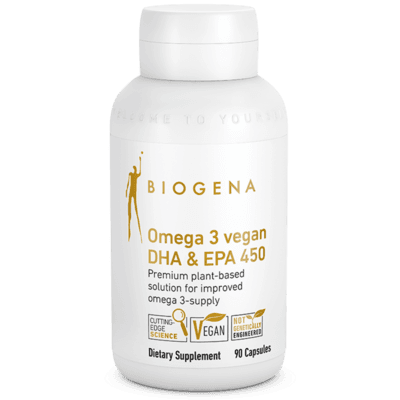 Vegan Omega 3 DHA & EPA 450 by Biogena
